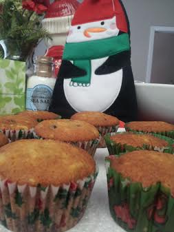 banana chocolate chip muffins